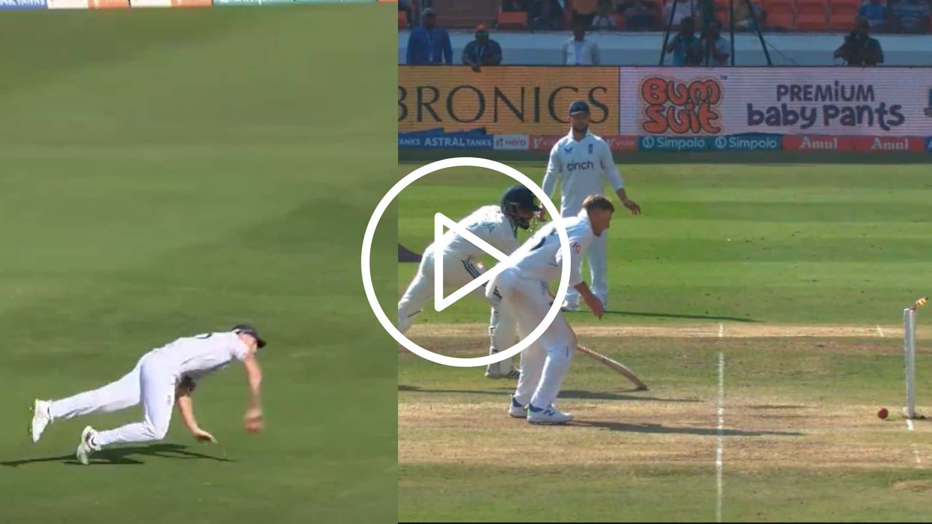 [Watch] Ben Stokes' Stunning Diving Run Out of Jadeja Puts India In A Panic Mode